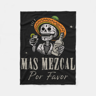 Mas Mezcal Por Favoriet Grappige Cinco de Mayo Bar Fleece Deken
