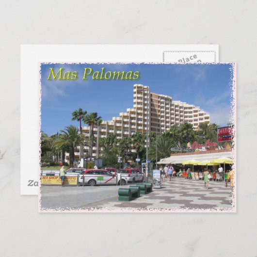 Mas Palomas 002 Briefkaart (Voorkant / Achterkant)