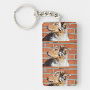 MAS-rode merg Sleutelhanger