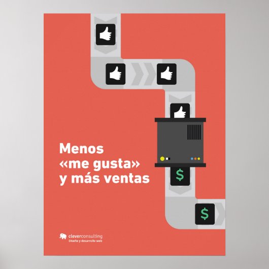 Más ventas con descuento poster (Voorkant)
