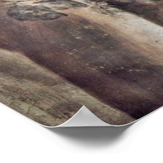 Masaccio - Adam en Eva Poster (Hoek)