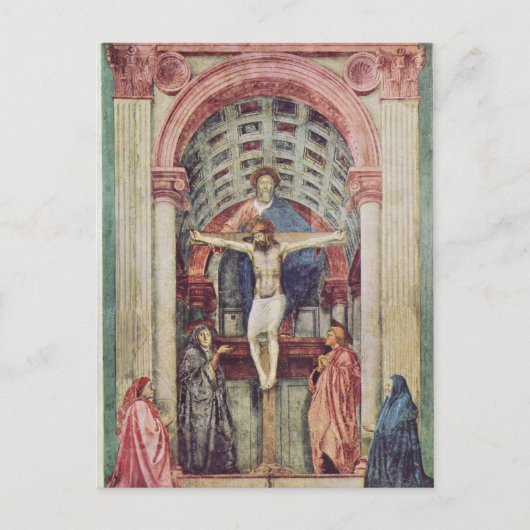 Masaccio Art Briefkaart (Voorkant)
