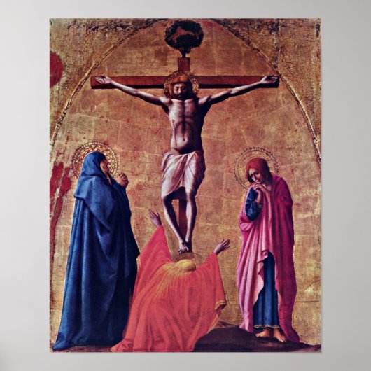 Masaccio - Kroatie van Christus Poster (Voorkant)