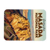 Masada Nationaal Park Israël Magneet (Horizontaal)