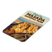 Masada Nationaal Park Israël Magneet (Linkerzijde)