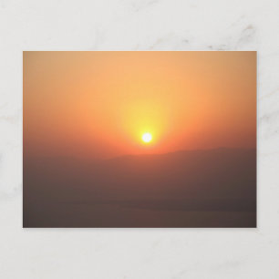 Masada Sunrise2 - Gepersonaliseerd Briefkaart
