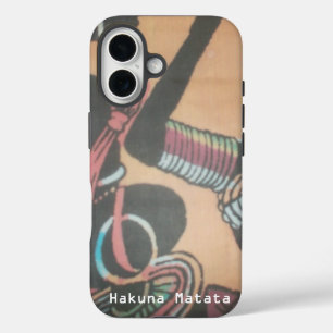 MASAI Hakuna Matata iPhone 16 Hoesje
