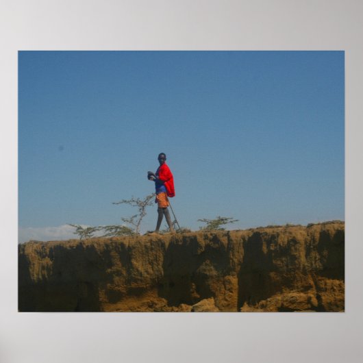 masai kenya poster (Voorkant)