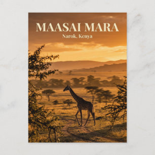 Masai Mara, Narok, Narok County Briefkaart
