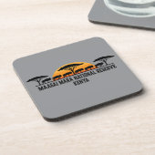 Masai Mara Nationaal Reservaat Kenia Bier Onderzetter (Linkerzijde)