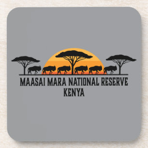 Masai Mara Nationaal Reservaat Kenia Bier Onderzetter