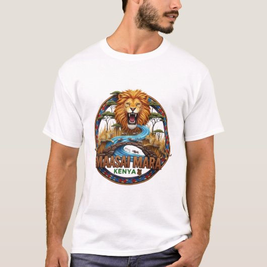 MASAI MARA T-SHIRT (Voorkant)