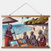 MASAI MUUR HANGING TAPIJT HANGEND WANDKLEED (Voorkant)