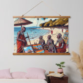 MASAI MUUR HANGING TAPIJT HANGEND WANDKLEED (Slaapkamer)