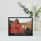 Masai of Kenya-Briefkaart Briefkaart (Staand voorkant)