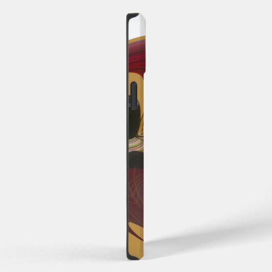 Masai Tribal Whirl Art Print Case-Mate iPhone Case (Achterkant / Rechts)