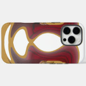 Masai Tribal Whirl Art Print Case-Mate iPhone Case (Achterkant (horizontaal))