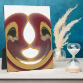 Masai Tribal Whirl Art Print Fotoplaat (Zijkant)