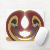 Masai Tribal Whirl Art Print Muismat (Met muis)