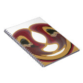 Masai Tribal Whirl Art Print Notitieboek (Rechterzijde)