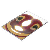 Masai Tribal Whirl Art Print Notitieboek (Linkerzijde)