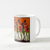 Masai Tribe Coffee Mugs Koffiemok (Voorkant rechts)