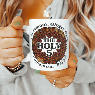 Masala Chai Heilige Vijf Specerijen Blend Thee Koffiemok