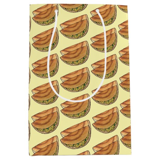 Masala Dosa Zuid-Indische keuken Medium Cadeauzakje (Voorkant)