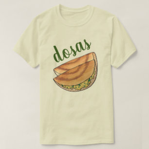 Masala Dosas Zuid-Indische voedselCuisine Potato D T-shirt