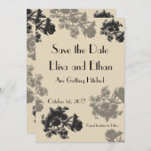 Masala Flora slaat de datum op Kaart (Voorkant / Achterkant)