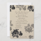 Masala Flora Wedding Kaart (Voorkant)