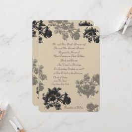 Masala Flora Wedding Kaart