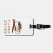 Masala Spiced Chai Tea Teacup Indian Cuisine Bagagelabel (Voorkant horizontaal)