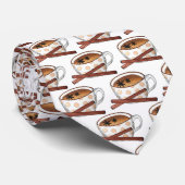 Masala Spiced Chai Tea Teacup Indian Cuisine Stropdas (Opgerold)