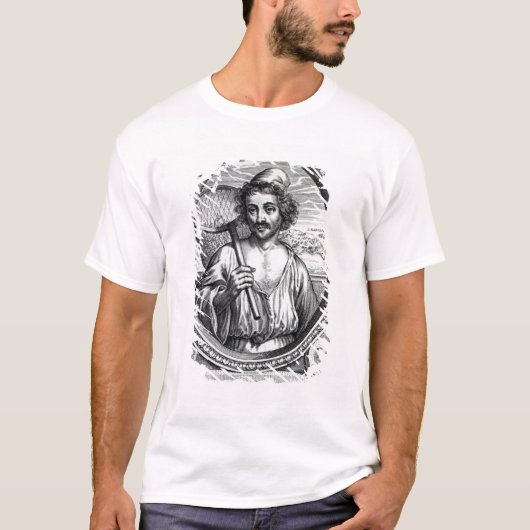 Masaniello, gegraveerd door Petrus de Iode T-shirt (Voorkant)