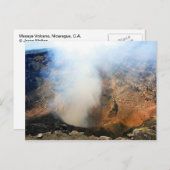 Masaya Volcano, Nicaragua, C.A. Briefkaart (Voorkant / Achterkant)