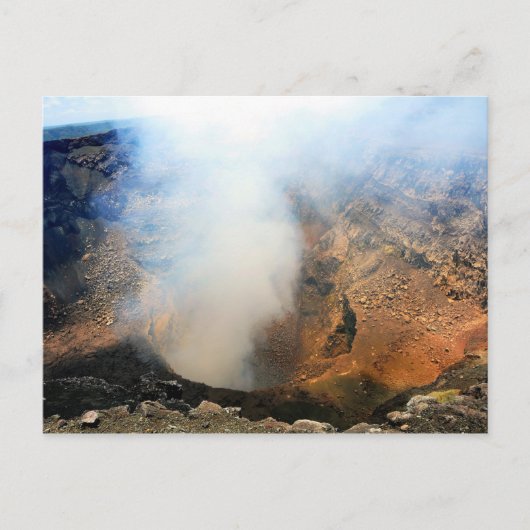 Masaya Volcano, Nicaragua, C.A. Briefkaart (Voorkant)