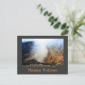 Masaya Volcano, Nicaragua, C.A. Briefkaart (Staand voorkant)