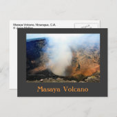Masaya Volcano, Nicaragua, C.A. Briefkaart (Voorkant / Achterkant)
