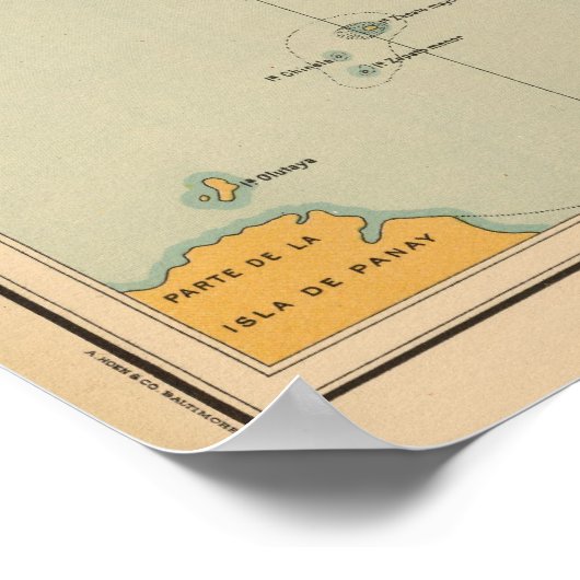 Masbate en Mexico nr. 17 Poster (Hoek)