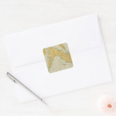 Masbate en Mexico nr. 17 Vierkante Sticker (Envelop)