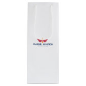 MASC Gift Bag - Wijn, glanzend Wijn Cadeautas (Voorkant)