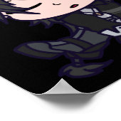Masc Rover Chibi Wuthering Waves Sticker Poster (Hoek)