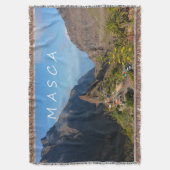 Masca in Spanje Deken (Voorkant Verticaal)