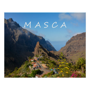 Masca in Spanje Perfect Poster