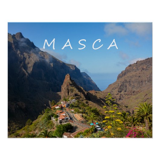 Masca in Spanje Perfect Poster (Voorkant)