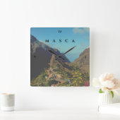 Masca in Spanje Vierkante Klok (Huis)