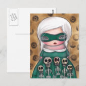 Mascara Briefkaart (Voorkant / Achterkant)