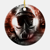 Máscara de Acción Paintball M-2 Keramisch Ornament (Achterkant)