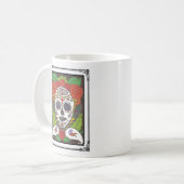 Mascara de Los Muertos Koffiemok (Voorkant links)